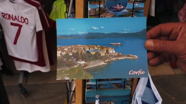 Corfu Greece Cinematic Places — стокове відео