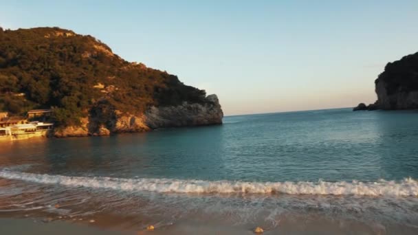 Corfú Grecia Lugares Cinematográficos — Vídeo de stock