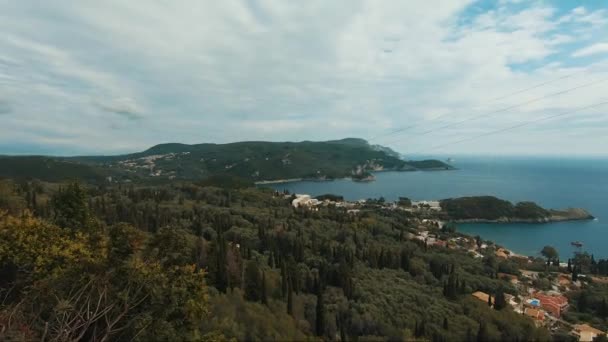Korfu Görögország Cinematic Places — Stock videók
