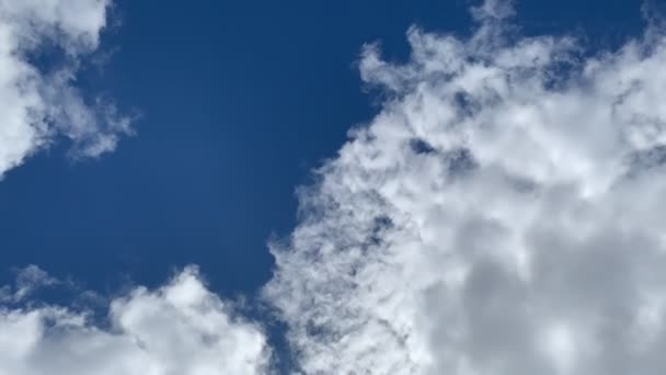 Timelapse Împușcat Uitându Sus Nori Care Formează Pleacă — Videoclip de stoc