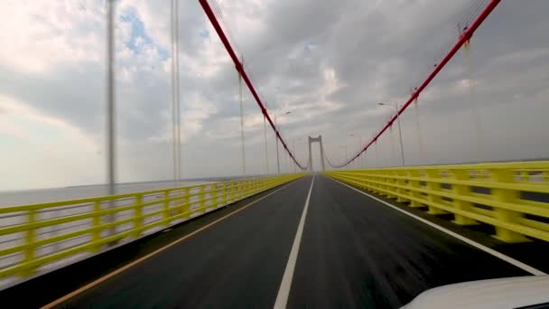 Mozambik Yeni Köprü Mimarisi — Stok video