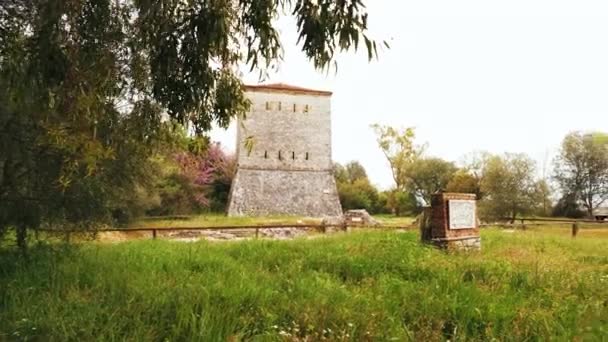 Butrint Albania Locuri Cinematice Centrul Patrimoniului Mondial Unesco — Videoclip de stoc