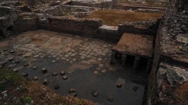 Butrint Albania Lugares Cinematográficos Centro Del Patrimonio Mundial Unesco — Vídeo de stock