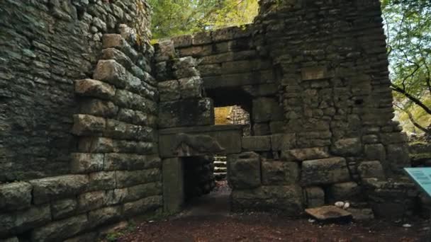 Butrint Albania Lugares Cinematográficos Unesco World Heritage Center — Vídeo de stock