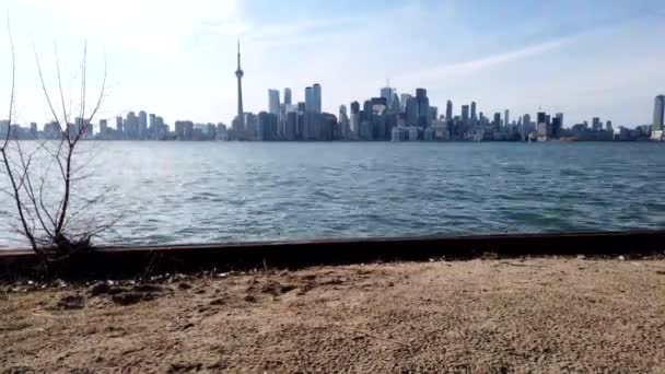 Toronto Dowtown Island Park — стокове відео