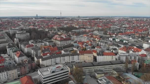 Wasserfälle Englischen Garten München Mit Einer Drohne Dji Mavic Air — Stockvideo