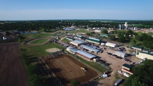 Hava Üssü Binicisi Eğlence Merkezi Kansas Missouri Konsept Binicilik Fuar — Stok video