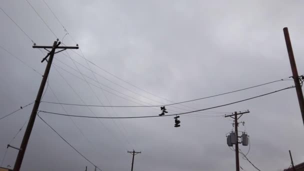 Chaussures Sur Les Lignes Électriques Colorado — Video