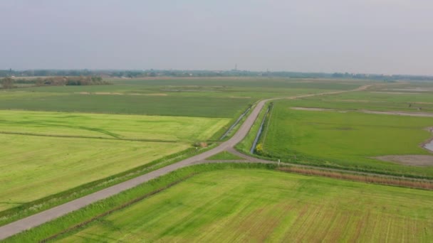 Zona Agricolă Rurală Timpul Primăverii Middelburg Olanda — Videoclip de stoc