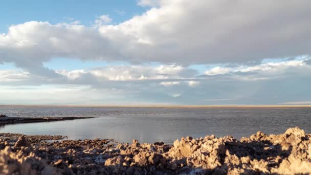 Laguna Tebinquiche Time Lapse Atacama Desert Chile Jižní Amerika — Stock video