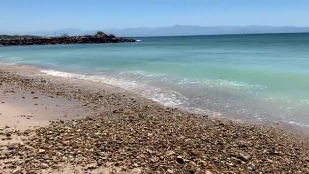 Liten Fiskeby Och Populär Turiststad Precis Utanför Portarna Till Punta — Stockvideo