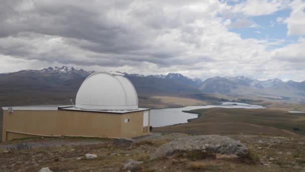 Обсерваторія Новій Зеландії — стокове відео