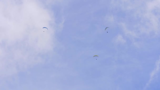 Parachute Lucht Beelden — Stockvideo