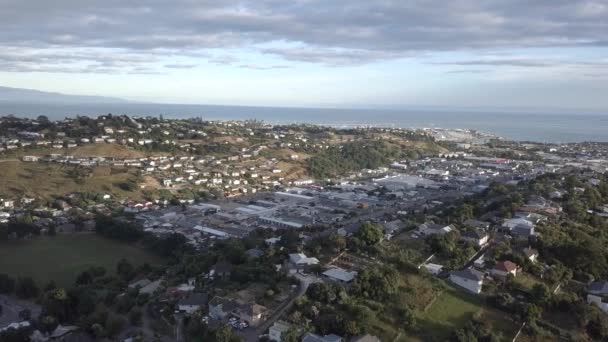 Aerial Nelson Yeni Zelanda — Stok video
