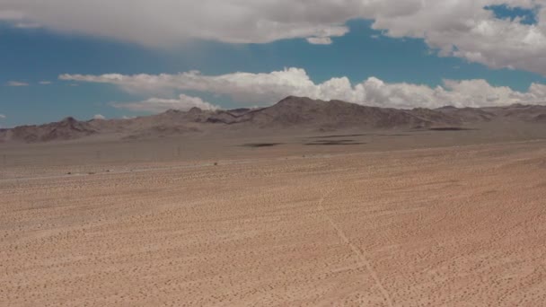 Désert Mojave Californie Côté Autoroute Plan Aérien — Video