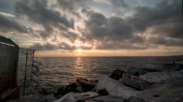 Yunanistan Lesvos Kentindeki Mitilini Mytilene Limanında Akdeniz Deki Ege Denizi — Stok video