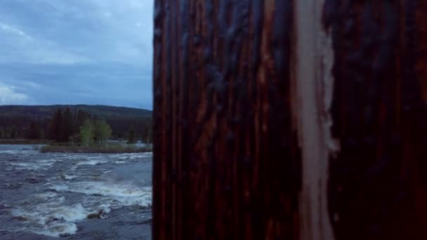 Glomma Glma Найдовша Найоб Ємніша Річка Норвегії — стокове відео