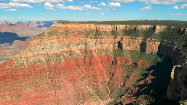 Zdjęcie Lotu Ptaka Nad Wielkim Kanionem Arizonie Usa — Wideo stockowe