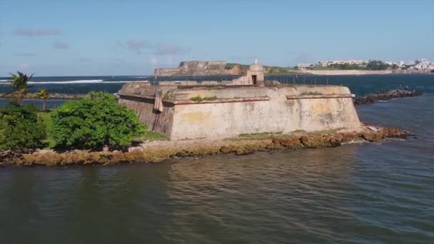 Petit Fort Travers Los Morillos Fort Porto Rico — Video