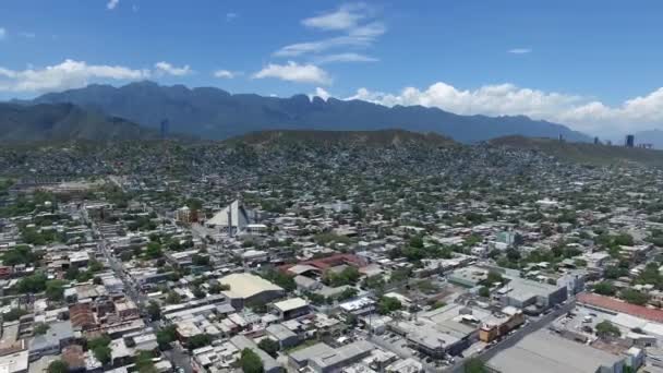 Vista Aérea Monterrey Nuevo León México — Vídeo de stock