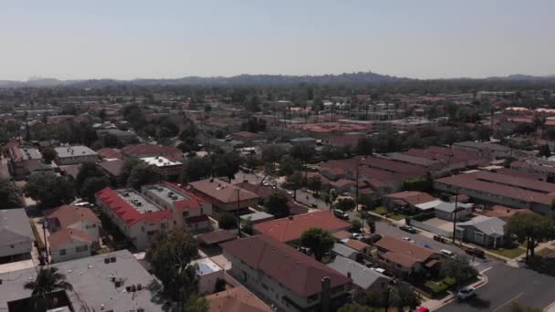 Αεροφωτογραφία Μιας Ζεστής Ηλιόλουστης Ημέρας Στην Αλάμπρα 2019 — Αρχείο Βίντεο