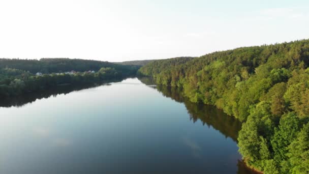 Lago Apino Distrito Pomerania Pomorskie Polonia Europa Del Este — Vídeo de stock