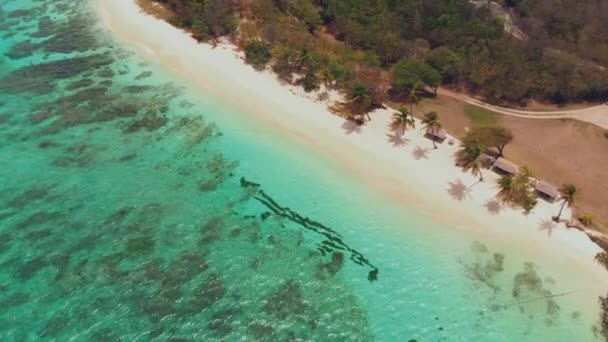 小圣文森特是加勒比地区一个迷人的海滩旅游胜地 拥有一个独特的海滩度假胜地 — 图库视频影像
