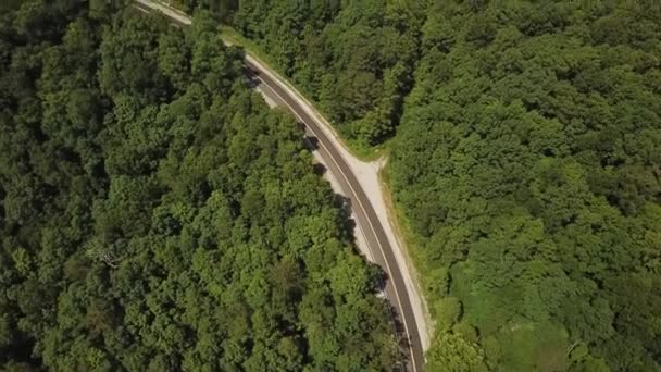 Tennessee Mountain Road Pada Musim Panas — Stok Video