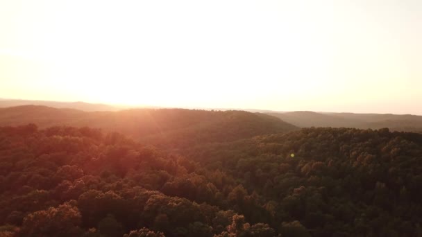 Coucher Soleil Dans Les Appalaches — Video