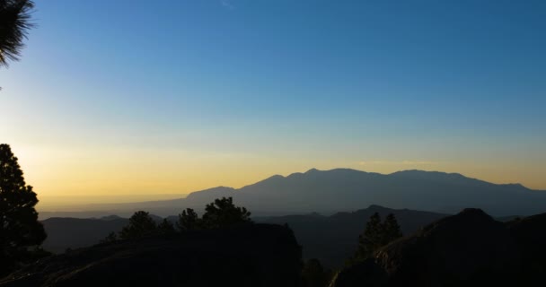 Utah Torrey Yakınlarındaki Larb Hollow Overlook Sabahın Erken Saatlerinde Çekilmiş — Stok video