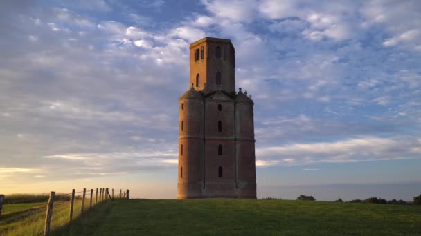 Horton Tower Gotická Věž Postavená Roce 1750 Dorset Anglie Při — Stock video