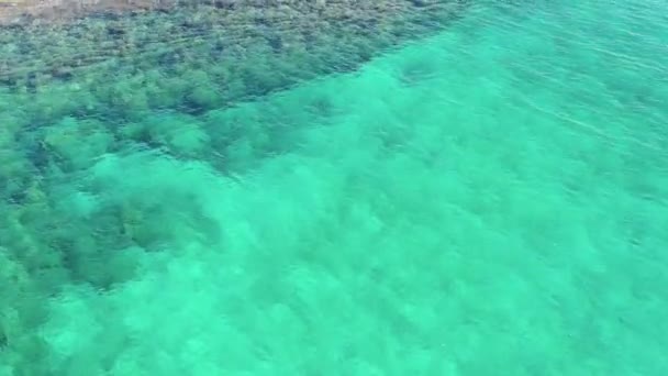 Letecký Snímek Pláže Ayia Napa — Stock video