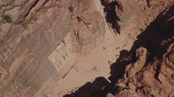 Drone Tourné Dessus Petra Jordanie Juin 2019 — Video