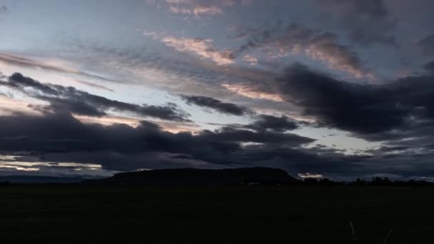 Various Timelapses Special Cloud Formations Showing Many Shapes Dances Nature — Stock Video