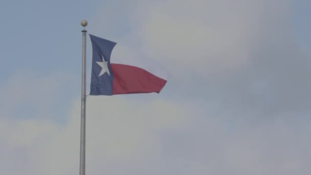 텍사스 오스틴 에서바람에 나부끼는 텍사스 1080 — 비디오