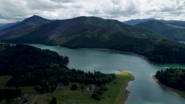 西澳大利亚奥尔德湖高空俯冲拍摄 — 图库视频影像