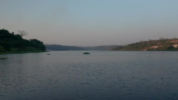 Angola Imagens Drones Barragem Água Quiminha — Vídeo de Stock