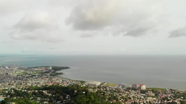 Pantai Barat Laut Pulau Karibia Trinidad — Stok Video