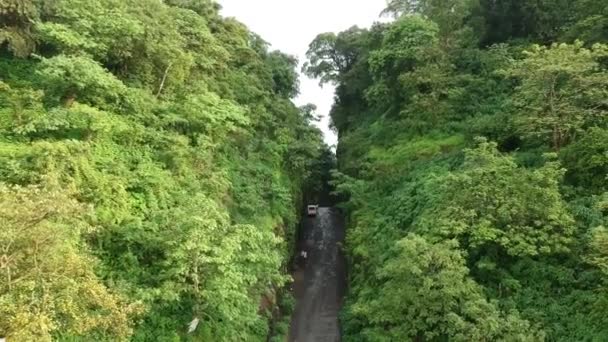 Viaje Por Carretera Por Carretera India Monzón Temporada Lluviosa Vista — Vídeos de Stock