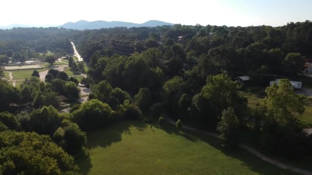 Sparatoria Movimento Carrier Park Asheville — Video Stock