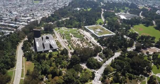 Jeune Musée Californie Académie Des Sciences Golden Gate Parc Jardin — Video