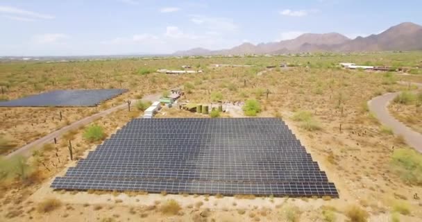 Taliesin West Scottsdale Arizona Konsepti Yakınlarındaki Sonoran Çölündeki Bir Dizi — Stok video