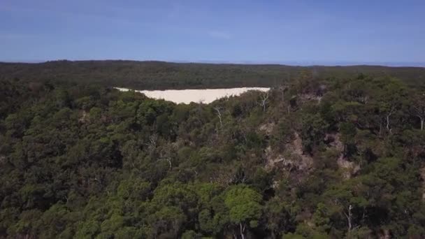 Desierto Isla Moreton Isla Australiana Queensland — Vídeos de Stock