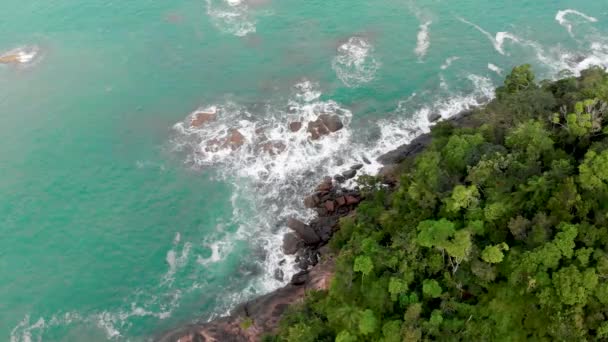 Buen Fondo Drone Metraje Con Hermosa Vista — Vídeo de stock