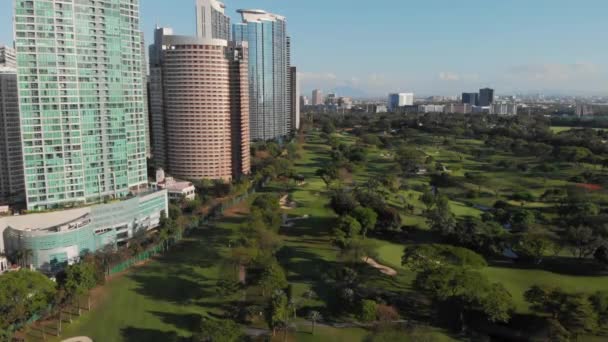 Manilla Golf Country Club Bonifacio Global City Filippijnen — Stockvideo