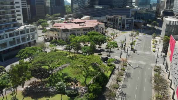 Парк Терра Один Паркад Висока Вулиця Bgc Маніла Філіппіни — стокове відео