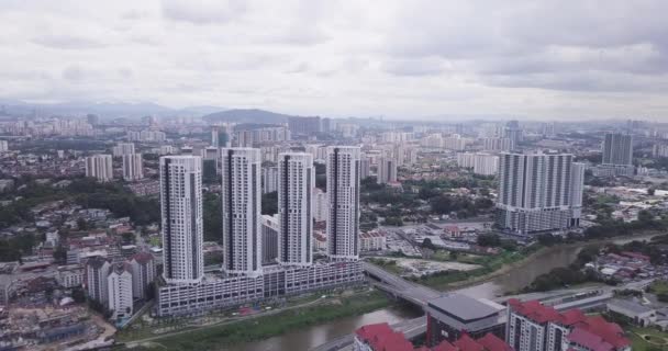 Drone Footage Petaling Lama View — Stockvideo