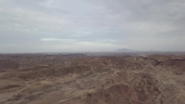 Ochtend Luchtfoto Van Goanikontes Landschap — Stockvideo