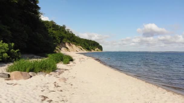 Prachtig Strand Noord Duitsland Sleeswijk Holstein Genaamd Noer Beach Aan — Stockvideo