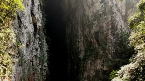 Arco Del Tiempo Chiapas Mexico Sone Arch Cave River Canyon — ストック動画